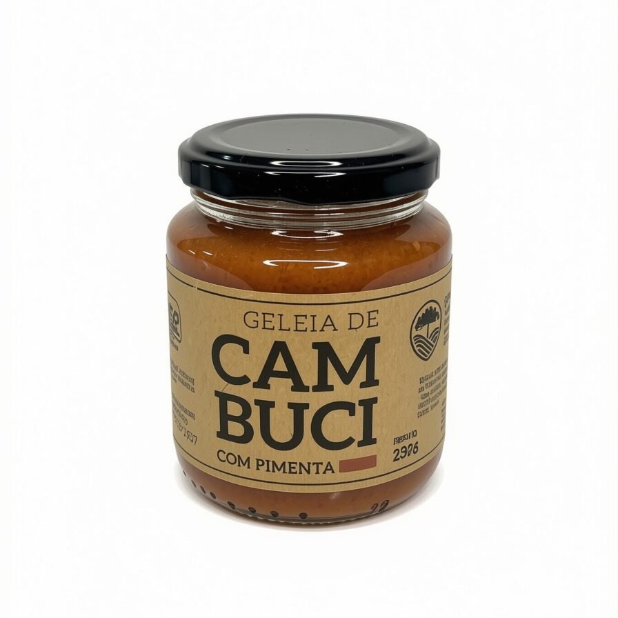Geleia de Cambuci com Pimenta Dedo de Moça