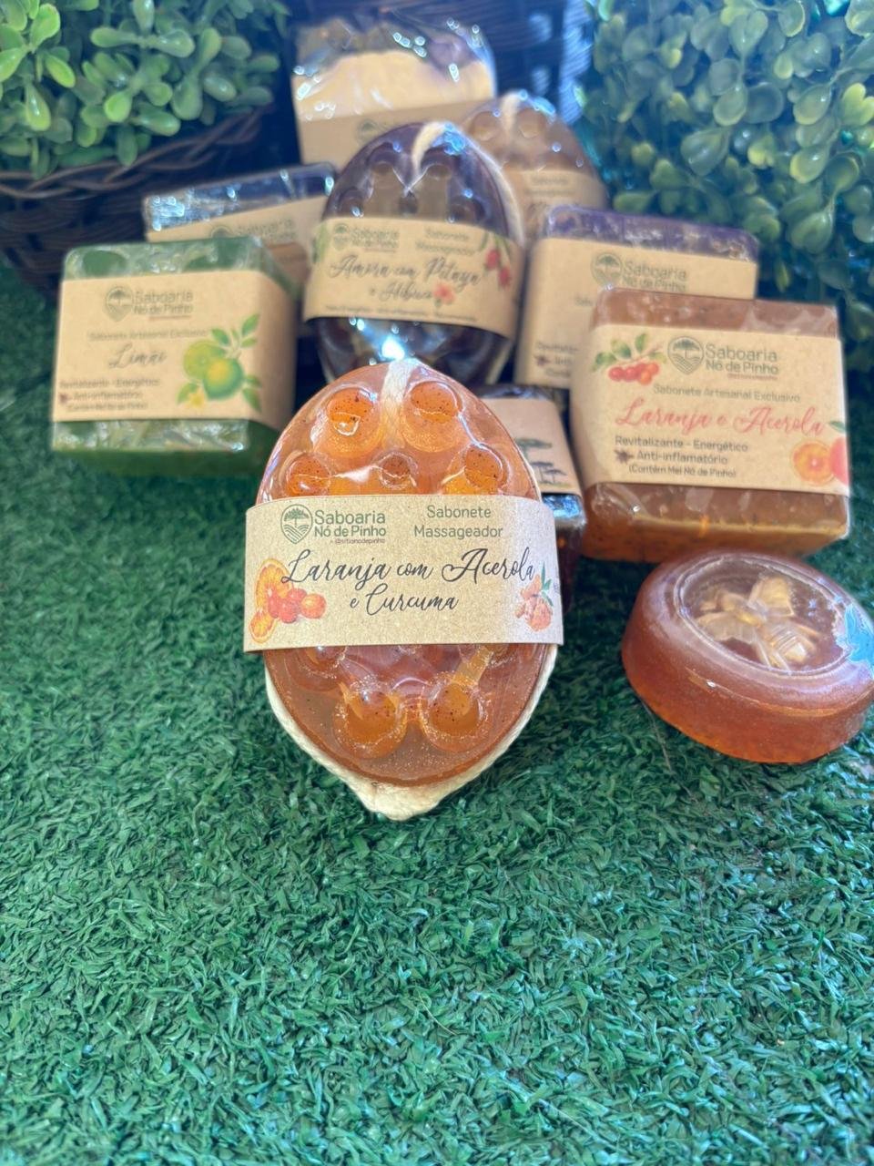 Sabonete de Laranja, Acerola e Curcuma