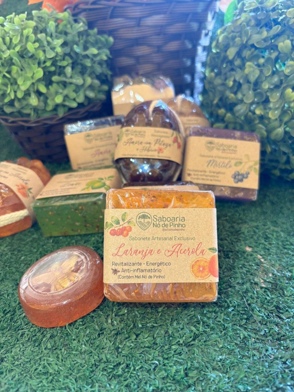 Sabonete de Laranja com Acerola